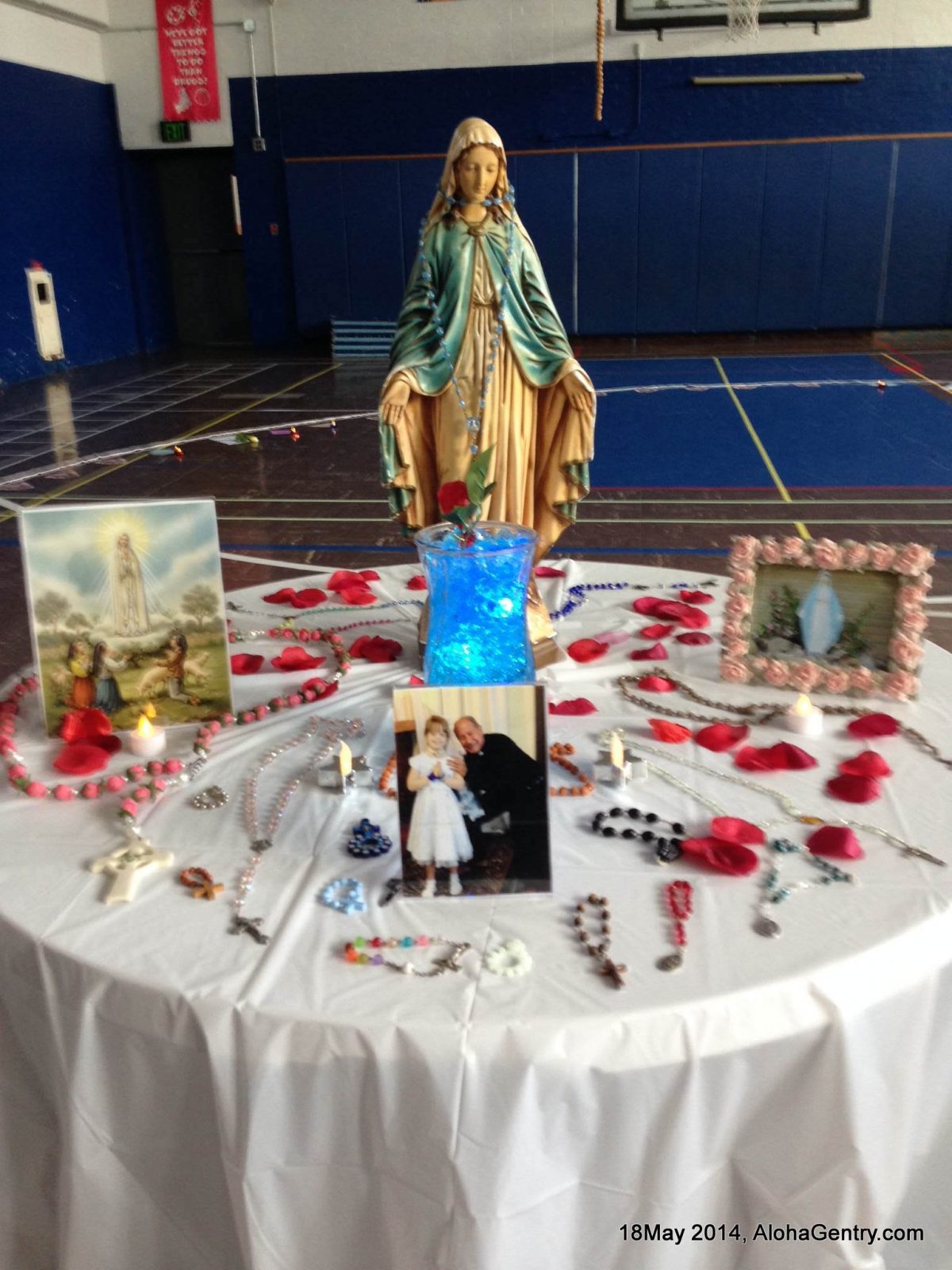 Today’s Living Rosary in Corning, New York