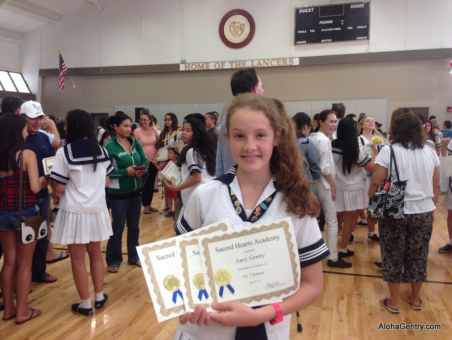 150514 Lucy at Honors Convocation