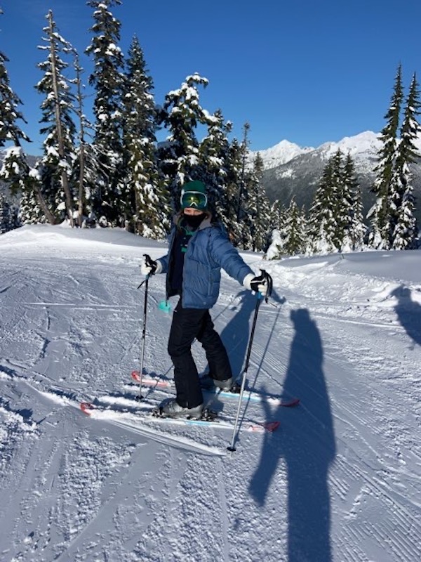 Skiing Mt Baker Dec 2021